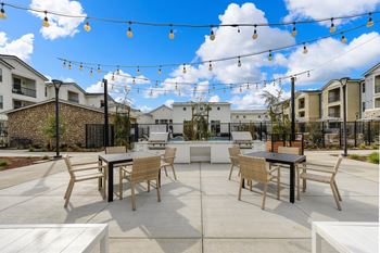 Bbq seating area